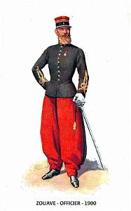 28- Alger - Casbah - Musee Franchet d'Esperey -  Zouave - Officier - 1900